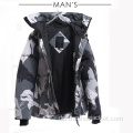 Factory Custom Winter Herren Pufferjacke mit Kapuze